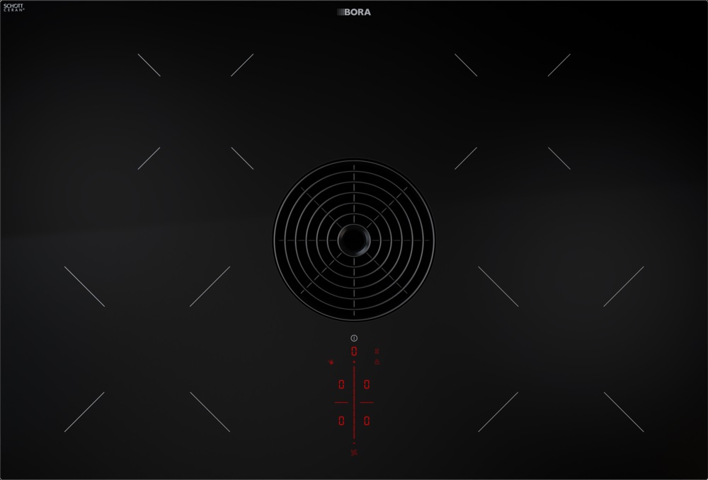 BORA PURE INDUCTION HOB WITH INTGRATED EXTRACTION - EXHAUST AIR